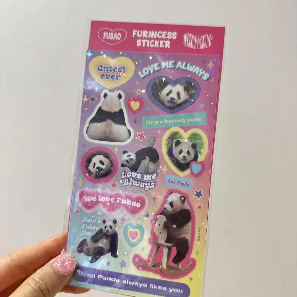 Fubao pop up Purines stickers