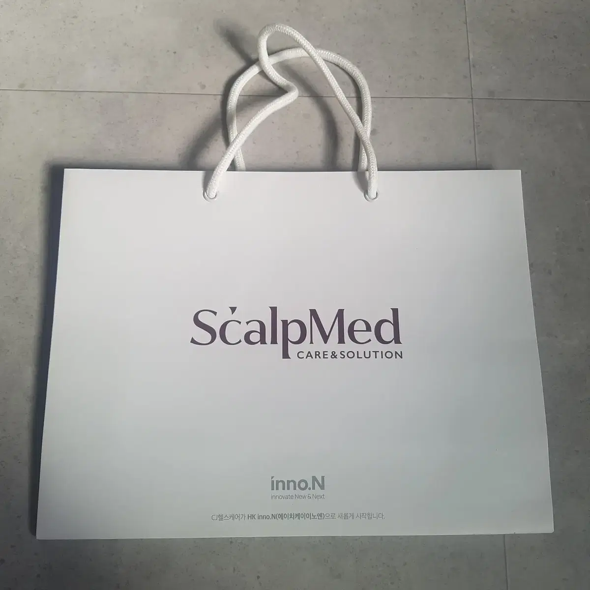 스칼프메드 ScalpMed 쇼핑백 종이 가방 31x24x10