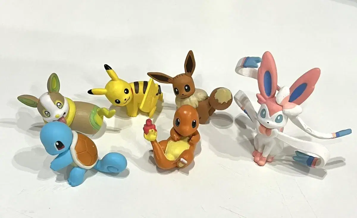 Pokémon Tail Wagging Gacha, Figures in Bulk