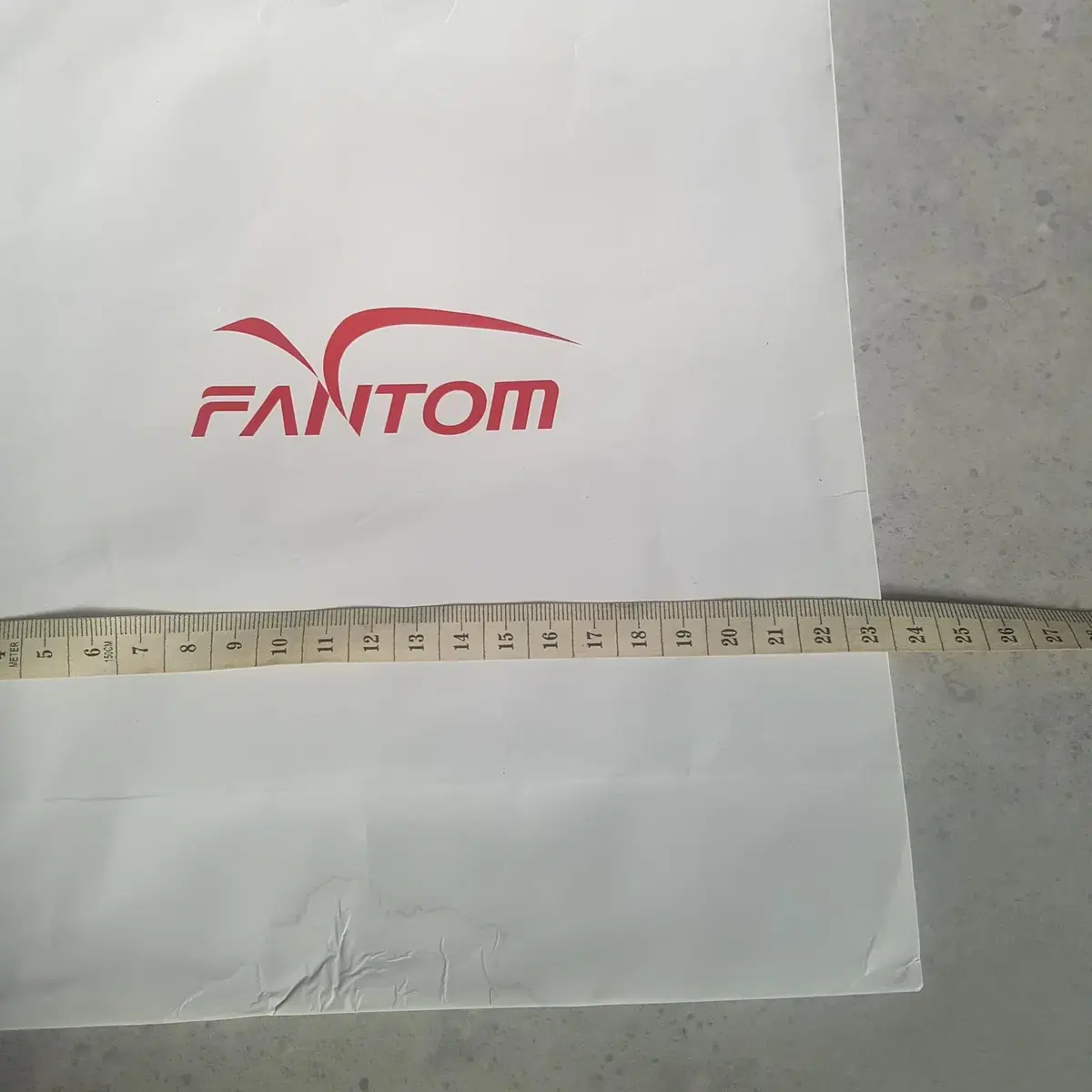 팬텀 FANTOM 쇼핑백 종이 가방 23x28x9