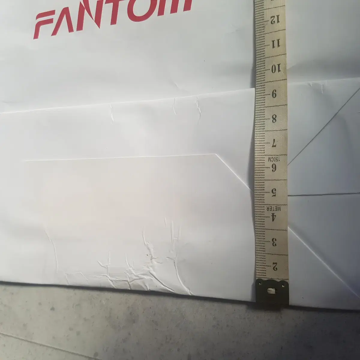 팬텀 FANTOM 쇼핑백 종이 가방 23x28x9