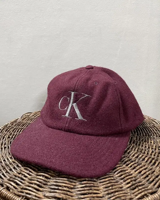 ck 캘빈클라인 울 볼캡 모자 ck wool cap 빈티지캡