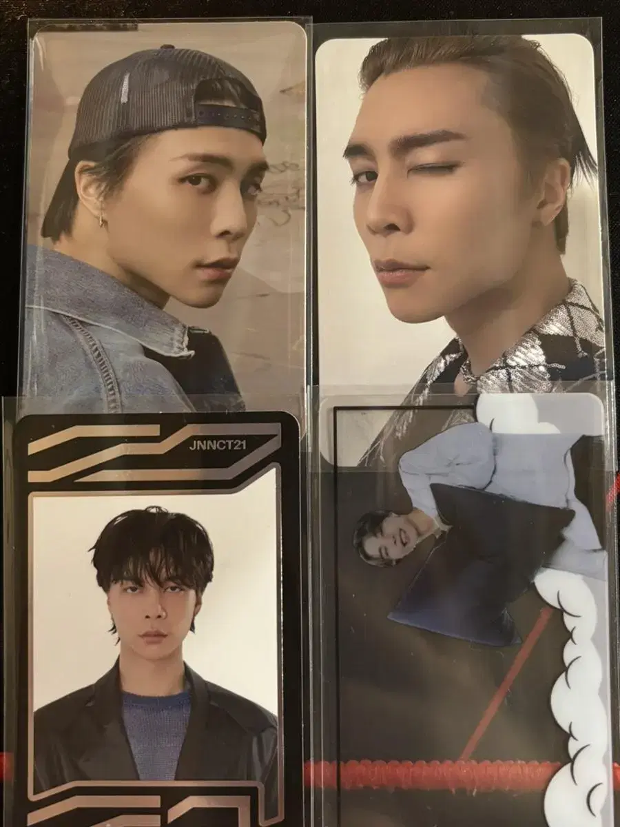 NCT 127 Johnny photocard bulk transfer (Golden E.JI, Fact Check, Universe, NCT Home)