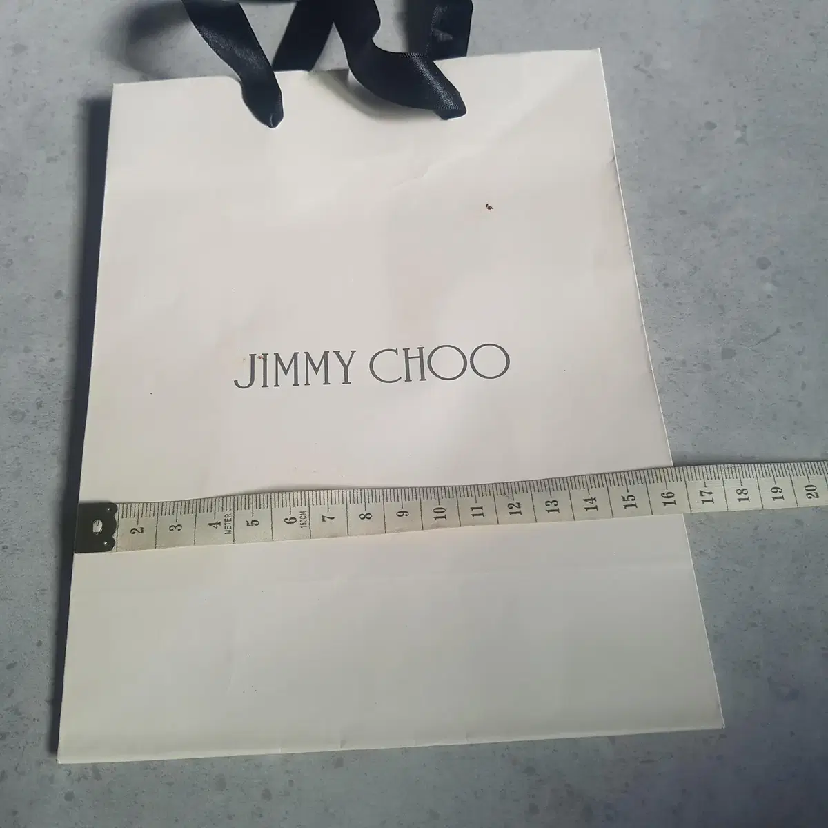 지미츄 JIMMY CHOO 쇼핑백 종이 가방 16x21x8