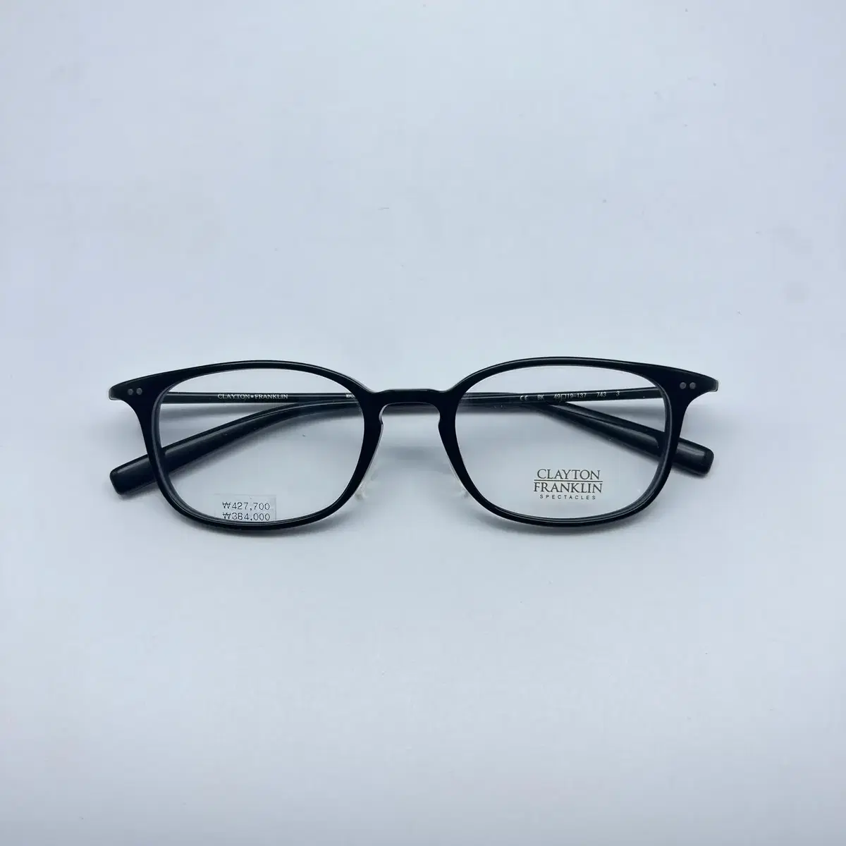 Clayton Franklin 743 BK New Product (Free Eyeglass Lenses)