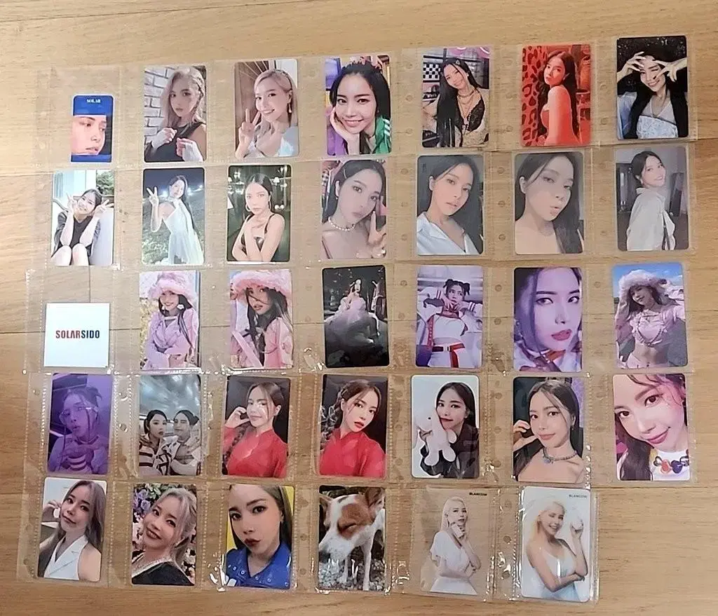 (bulk)Mamamoo solar photocard