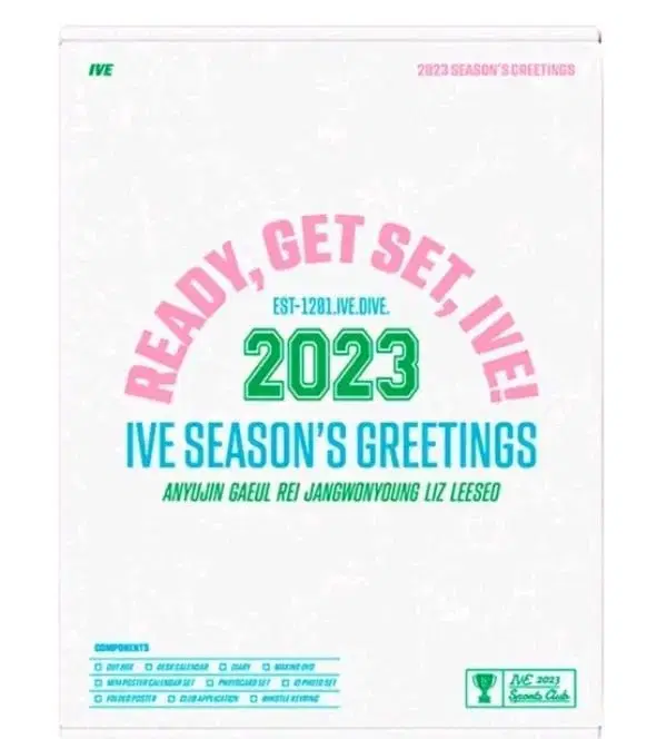 ive 2023 season's greetings full set WTS