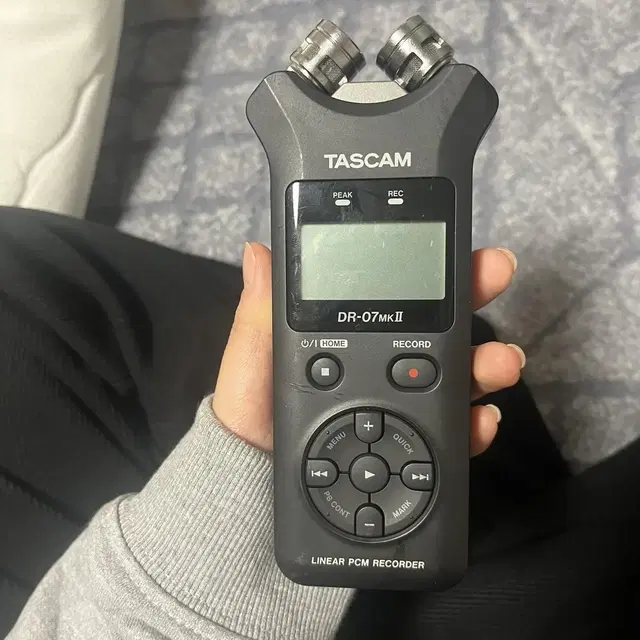 타스캠 tascam dr-40 dr-07 dr-05 녹음기