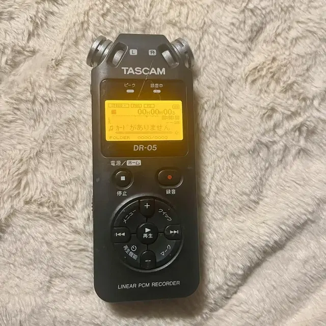 타스캠 tascam dr-40 dr-07 dr-05 녹음기