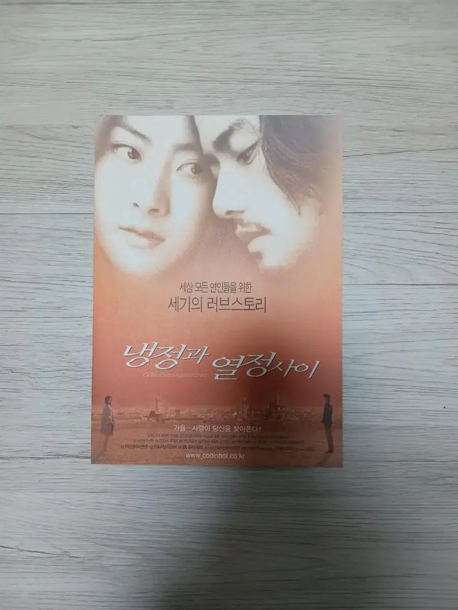 냉정과 열정사이(2003년)전단지