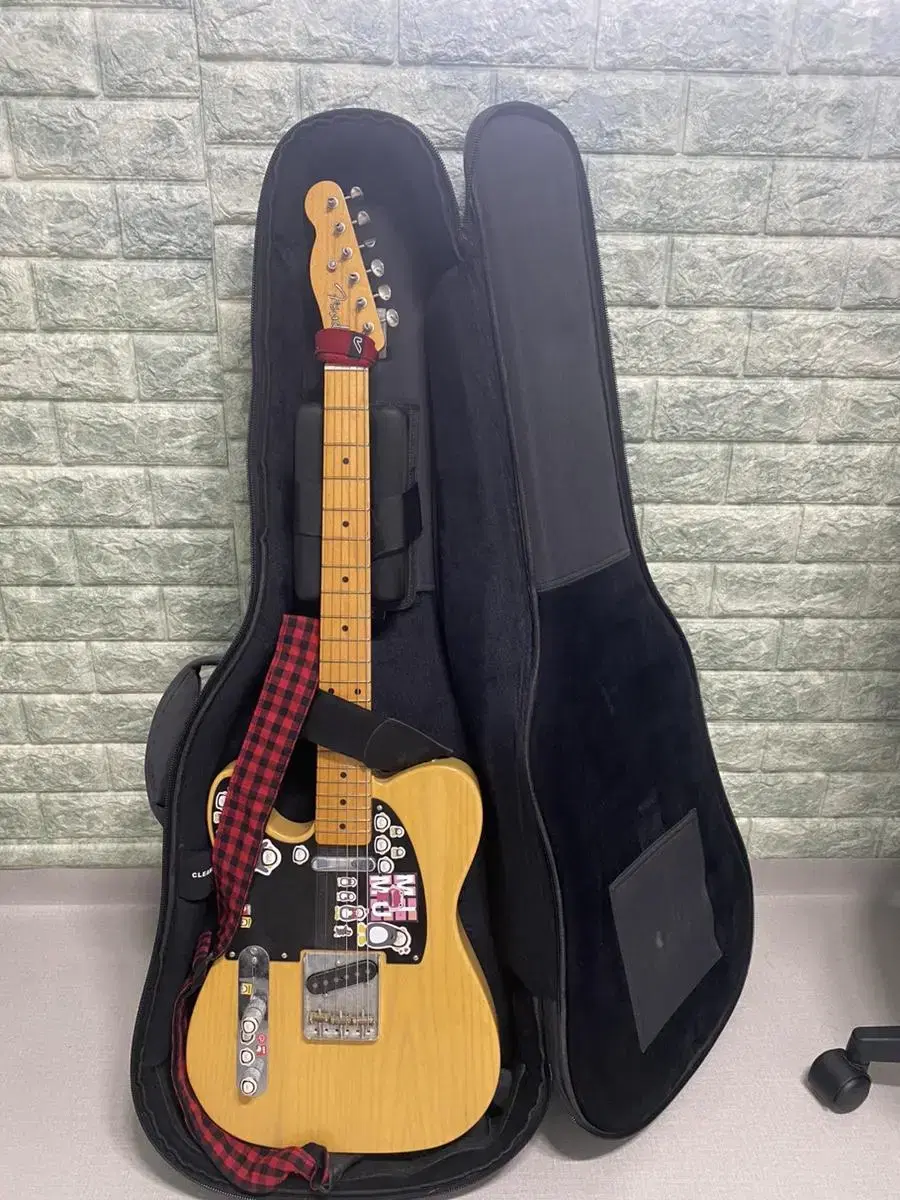 왼손 기타 - fender american vintage 52 reiss