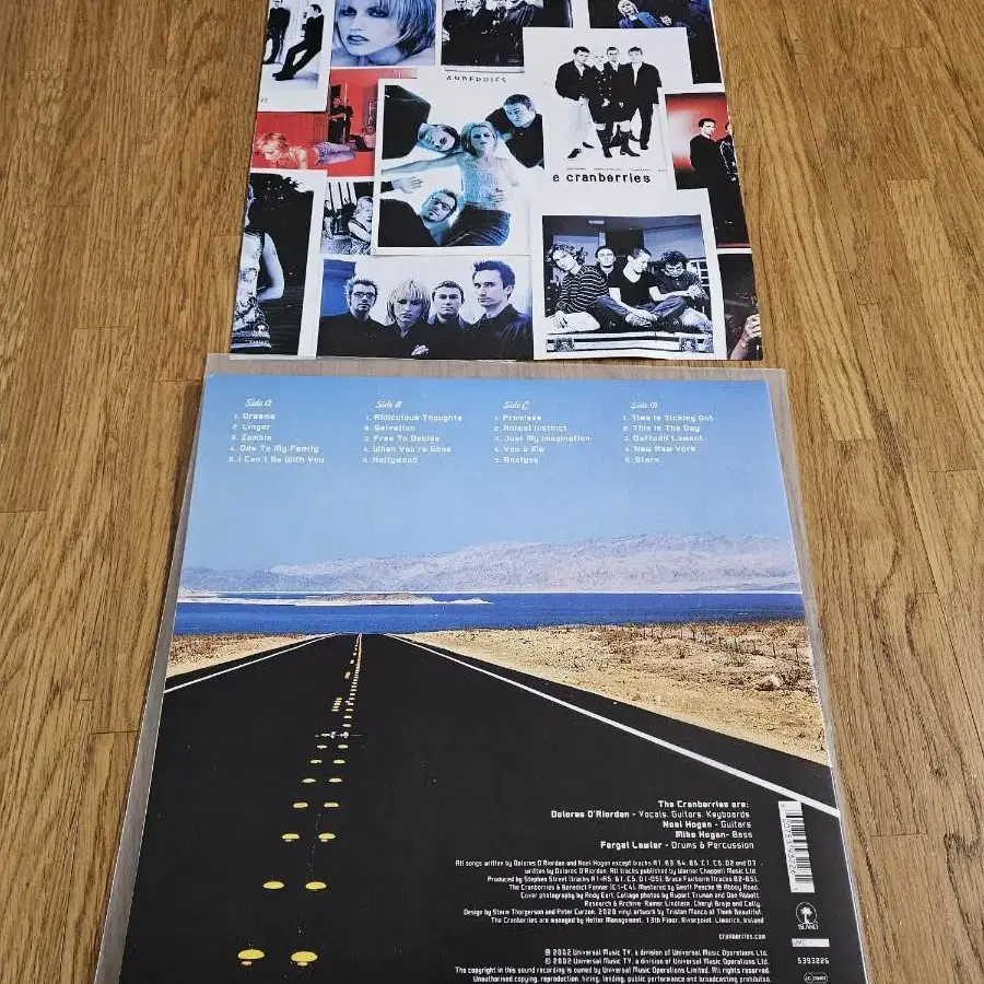 LP 더크램베리즈 앨범 2LP