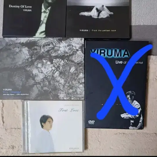 YIRUMA 이루마CD 개봉  일괄 MINT