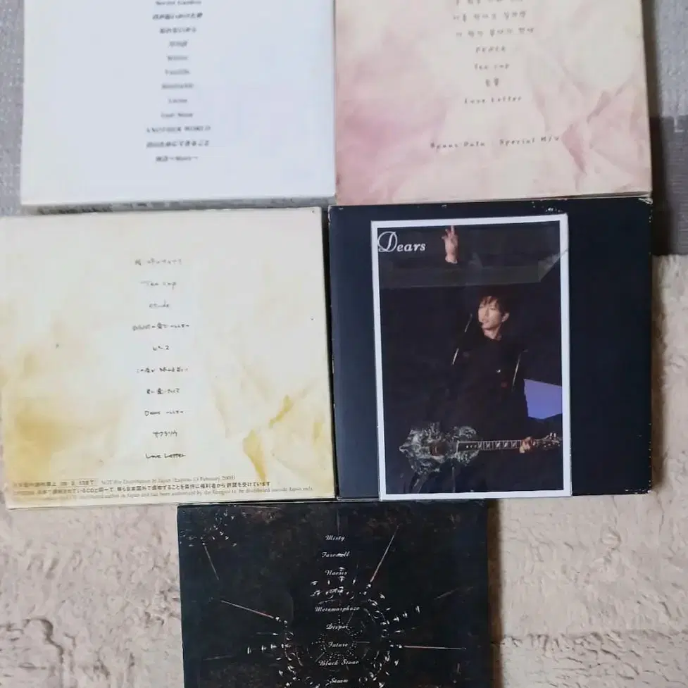 GACKT 각트CD 5개 + DVD 2개 일괄