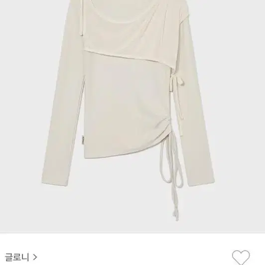 글로니 glowny joshua paneled long sleeve