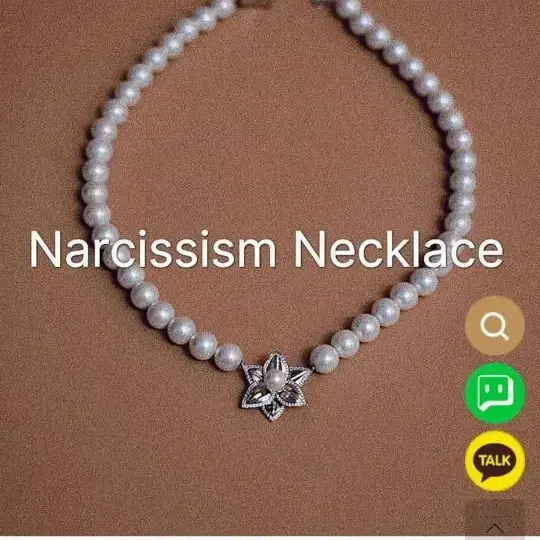 NARCISSISM NECKLACE 진주 목걸이