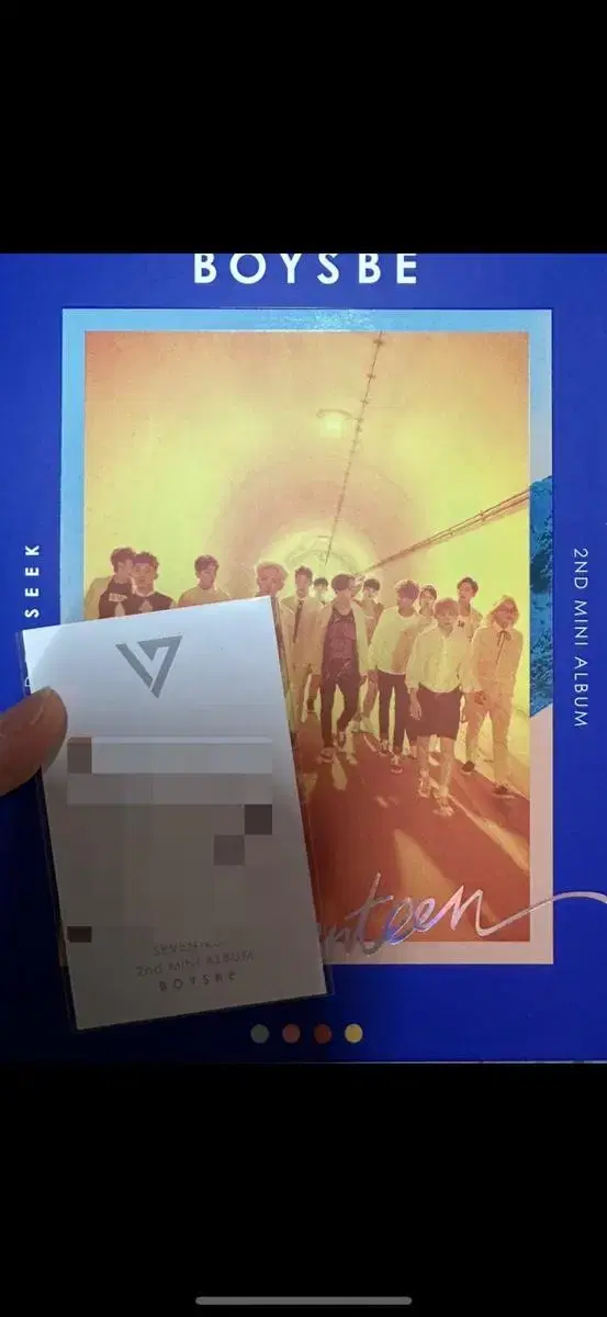 Seventeen BoysBee album WTS