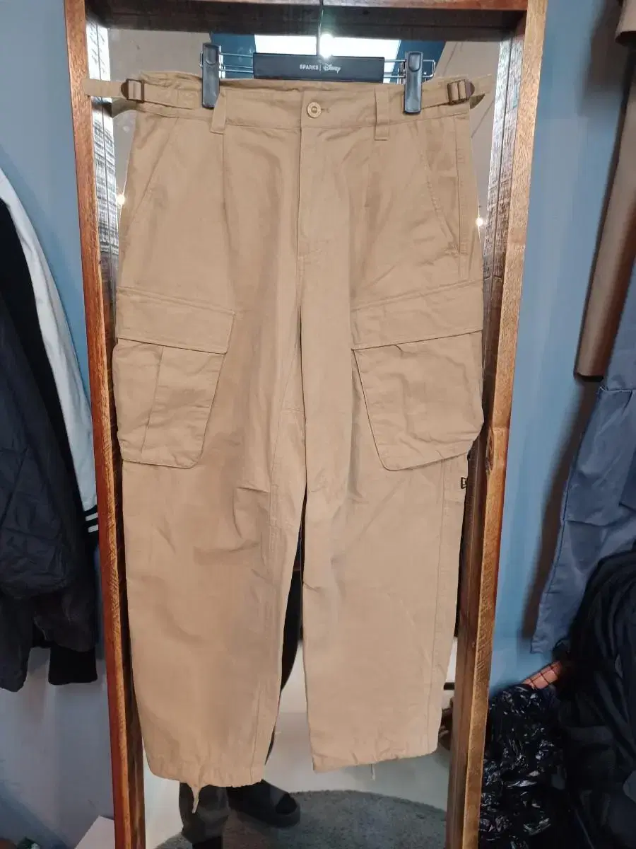 New Era Cargo String Pants Beige 95