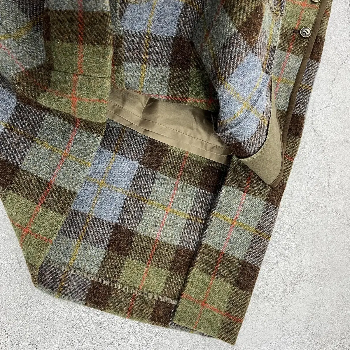 Harris Tweed 해리스트위드 치마 (허리27)