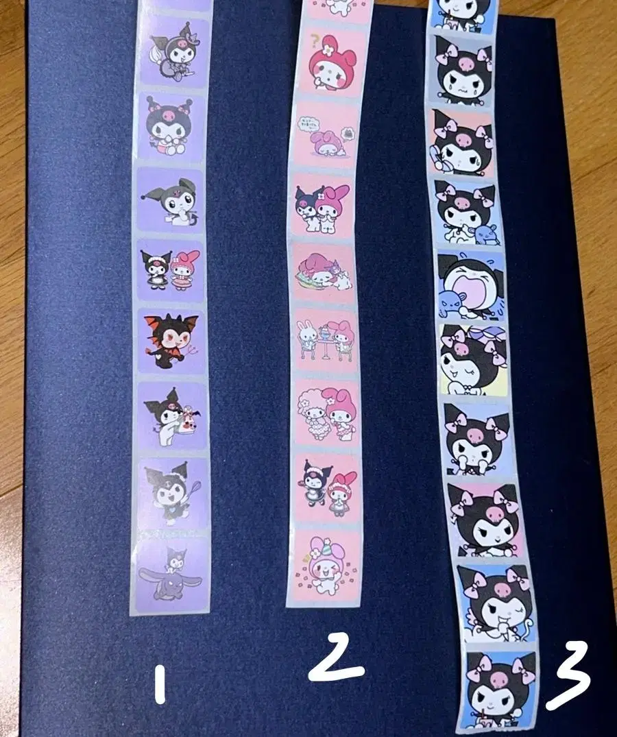 Sanrio Kuromi My Melody Roll Sticker