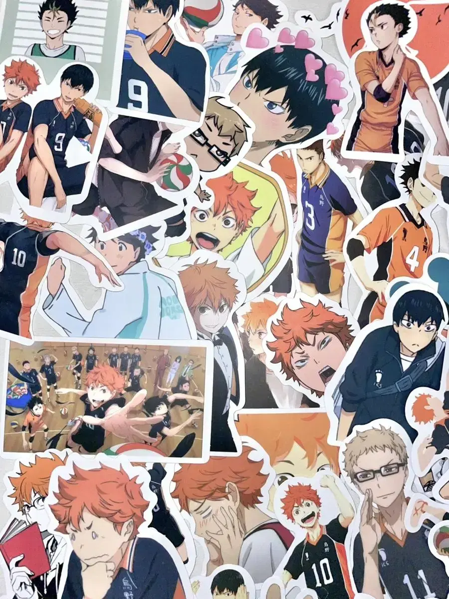 Annie haikyuu Sculpture sticker Goods Unofficial Goods