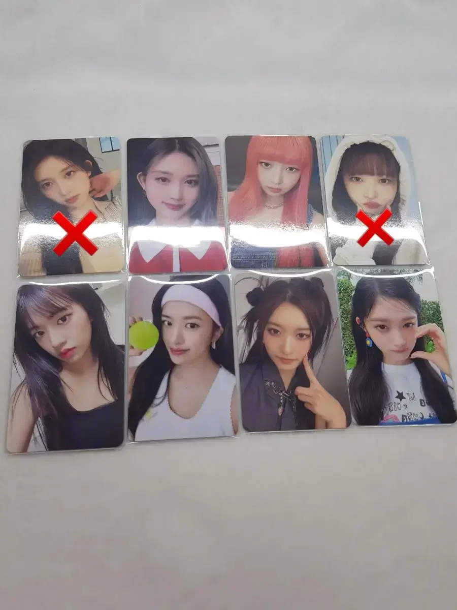 ive)ahn yujin kim gaeul leeseo kim ray kim liz photocard wts