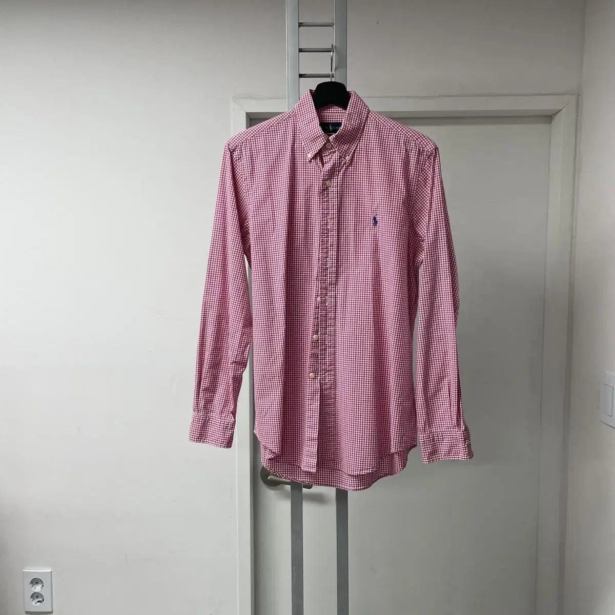 Polo Ralph Lauren Gingham Check Shirt Pink S