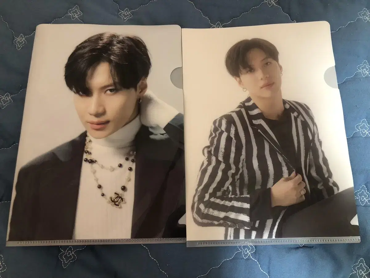 Shinee taemin Japan Fei's Clearfile l-holder Unused