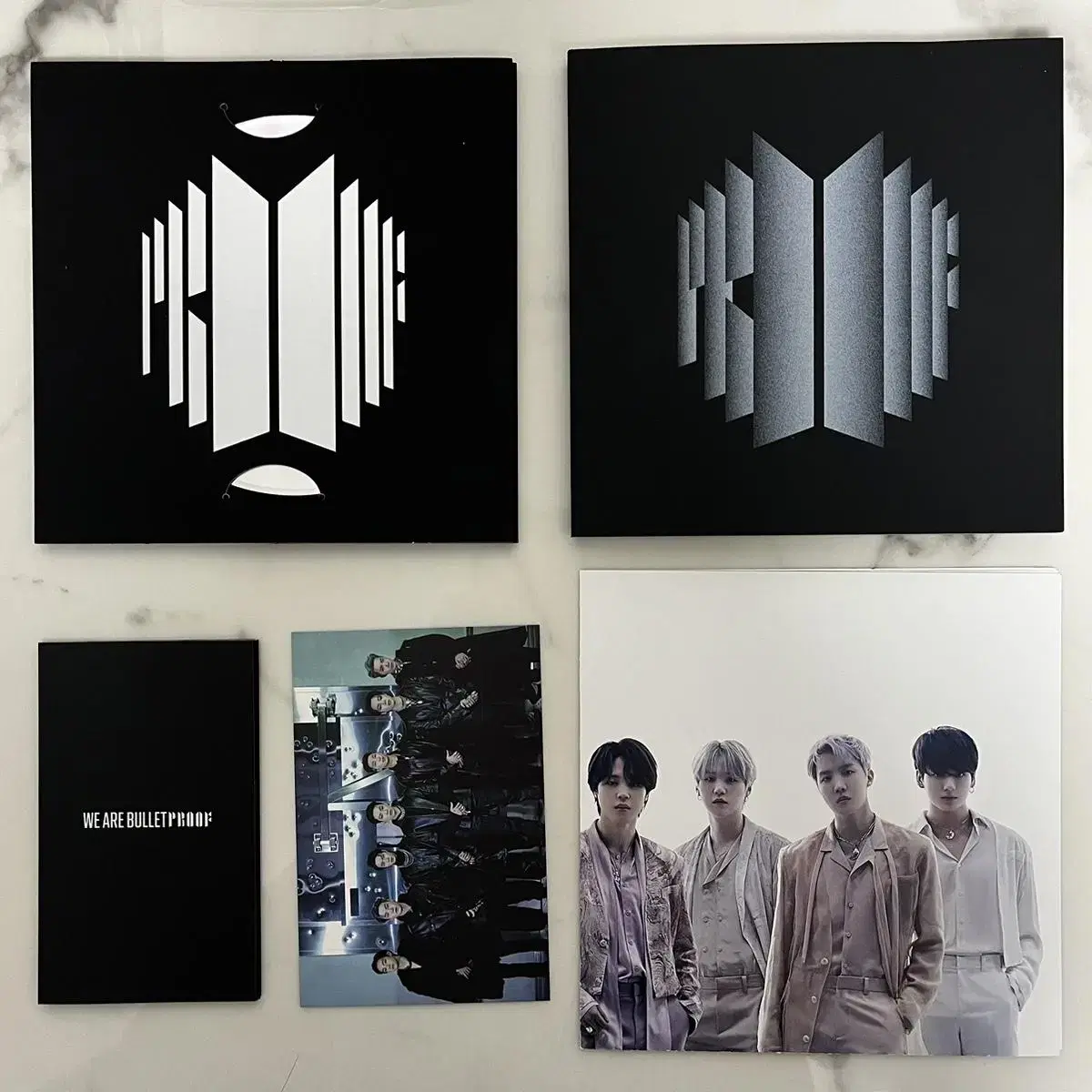 BTS Proof Compact Editio 개봉 앨범 (포카O)