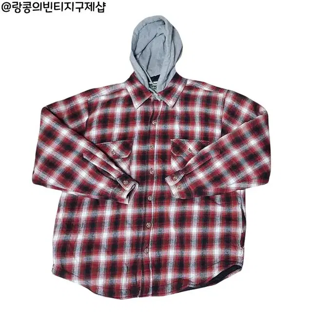 필드앤스트림 스트릿 누빔 체크 후드 자켓