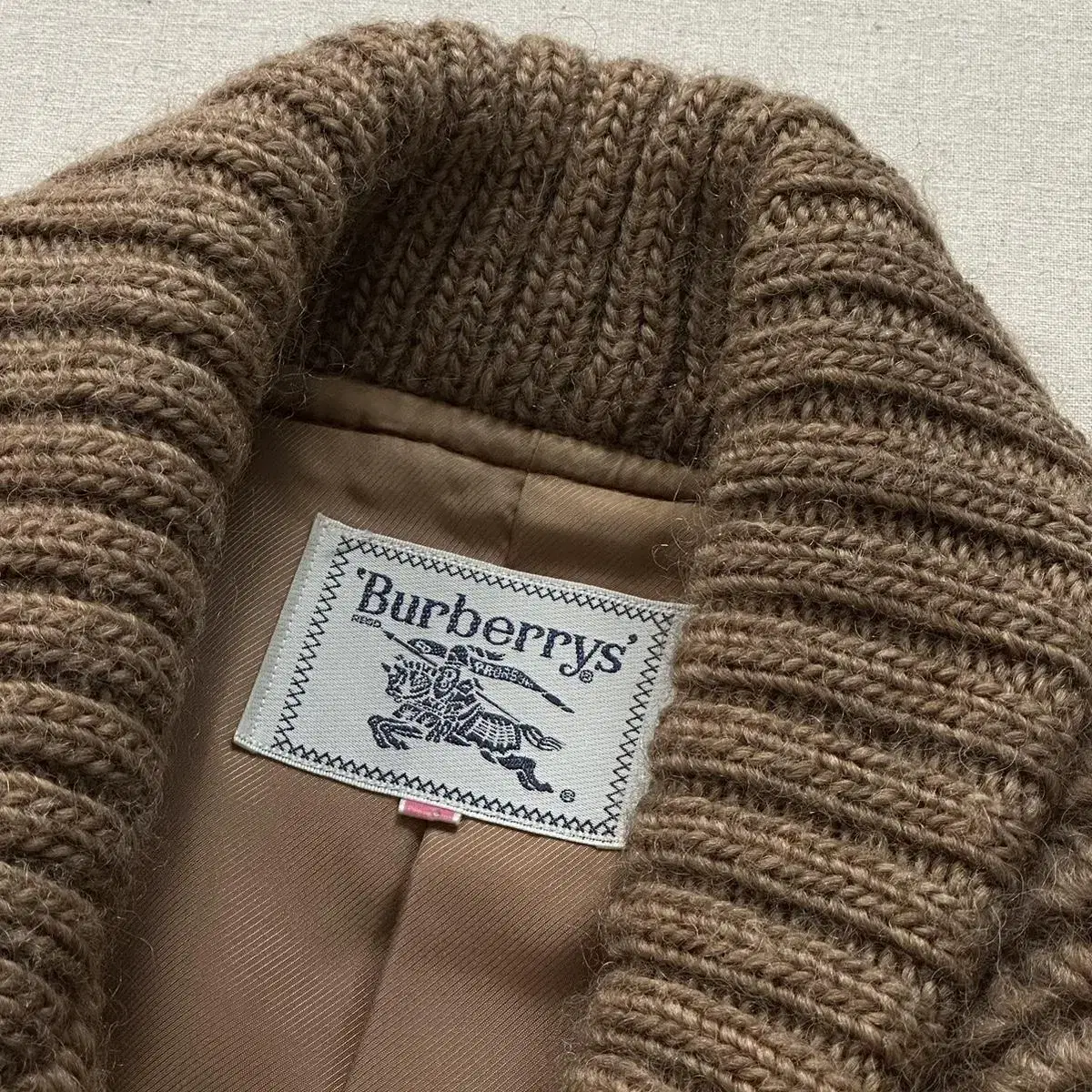 Burberry 90s 버버리 부클 자켓