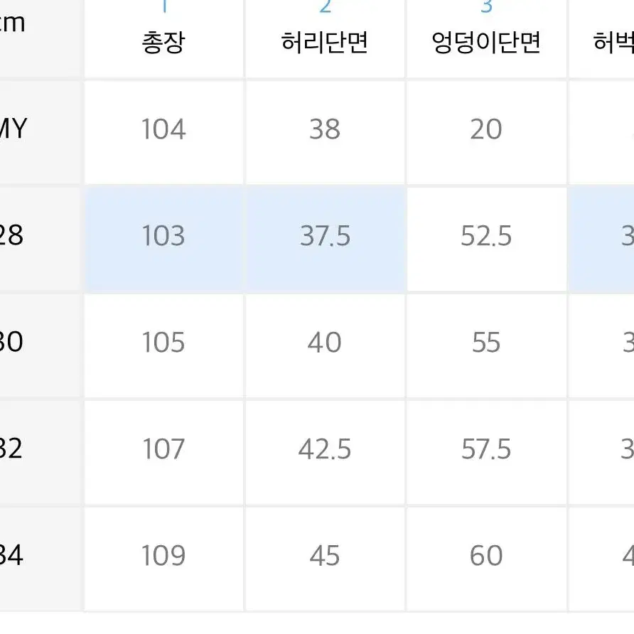 [28]비슬로우 투턱 생지데님