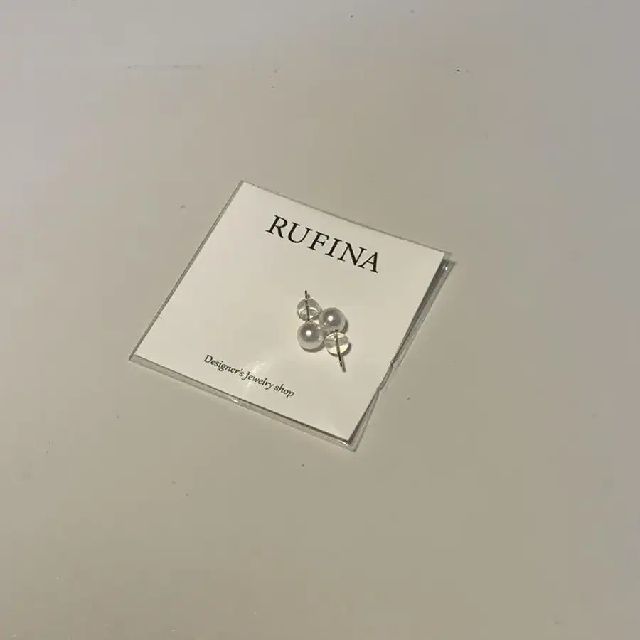 Rufina 진주 귀걸이