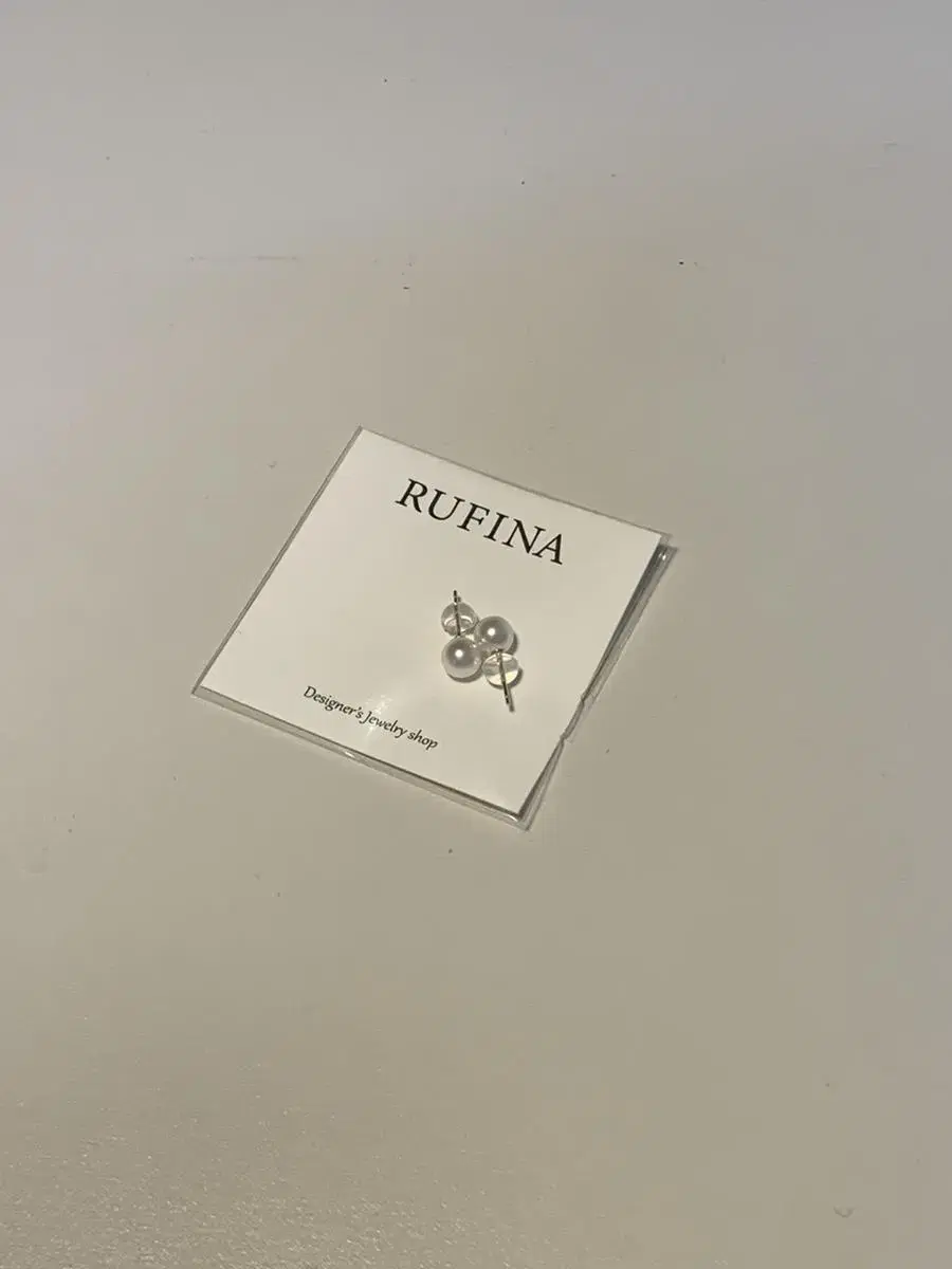 Rufina 진주 귀걸이