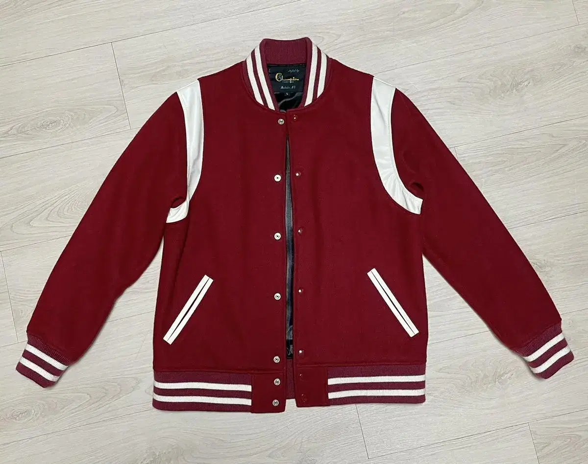 Champion Japan Rochester Varsity Jacket L