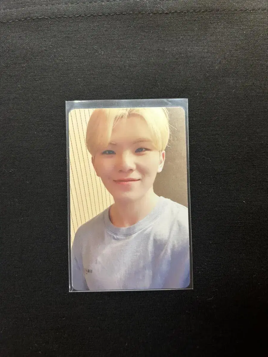 Woozi Semi Colon Recording Studio Photocard