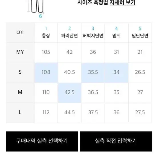 인사일런스 브러시드 코듀로이 팬츠 S