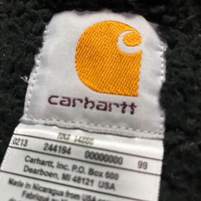 Carhartt 칼하트 리얼트리 커스텀 안감 쉐르파 후드 자켓