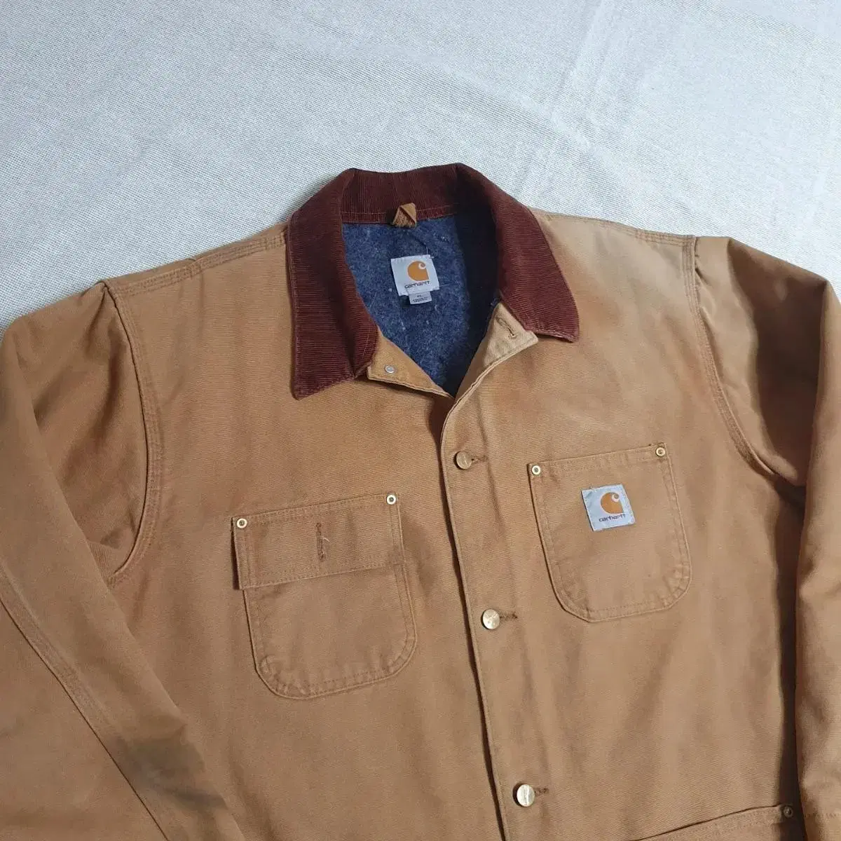 Vintage Calhart Chore Jacket Brown XL