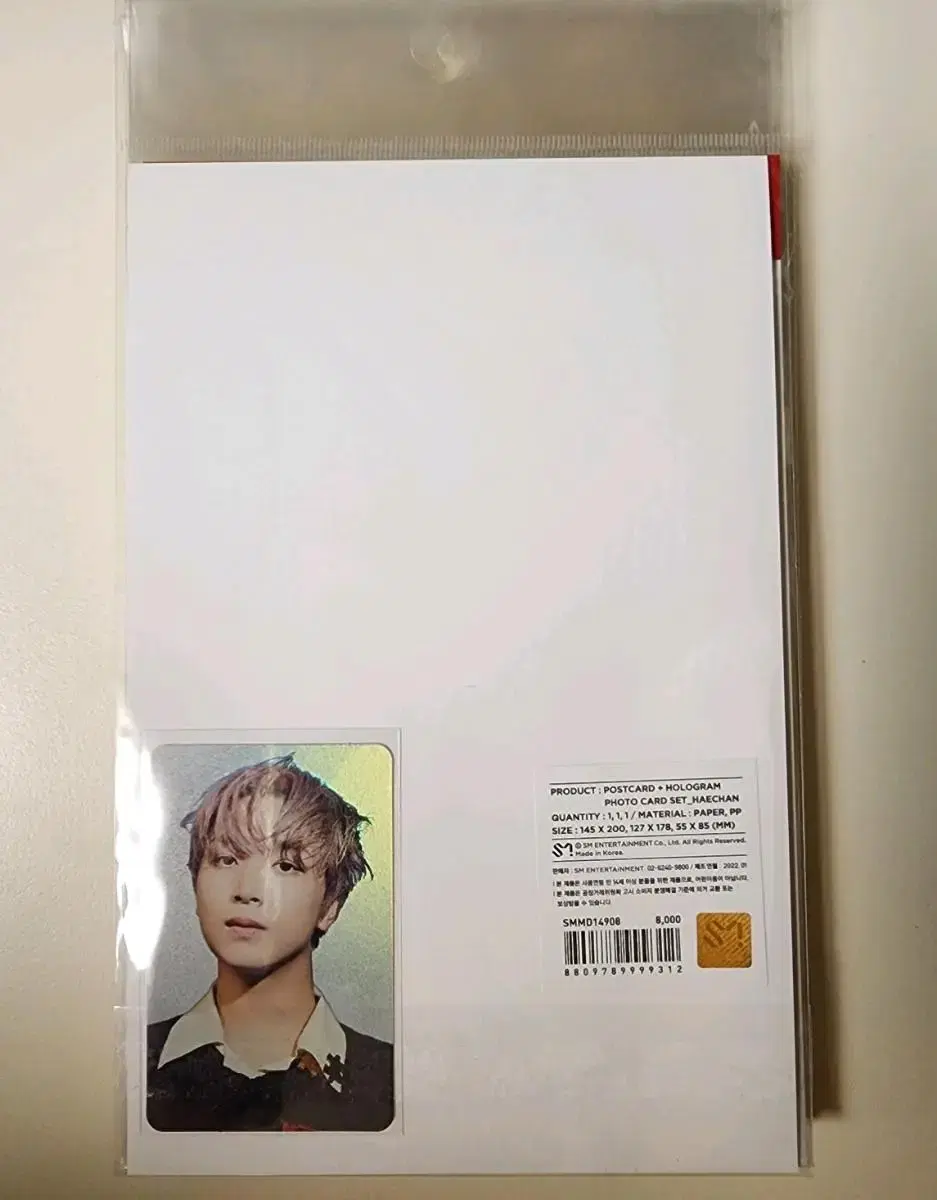 NCT NCT 127 Postcard hologram photocard Set Fei Bolette haechan Unsealed