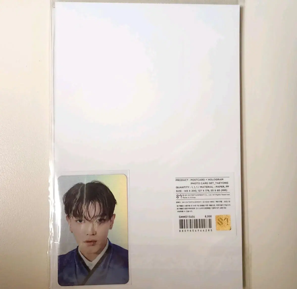 NCT 2021 Postcard hologram photocard Set Universe taeyong Unsealed