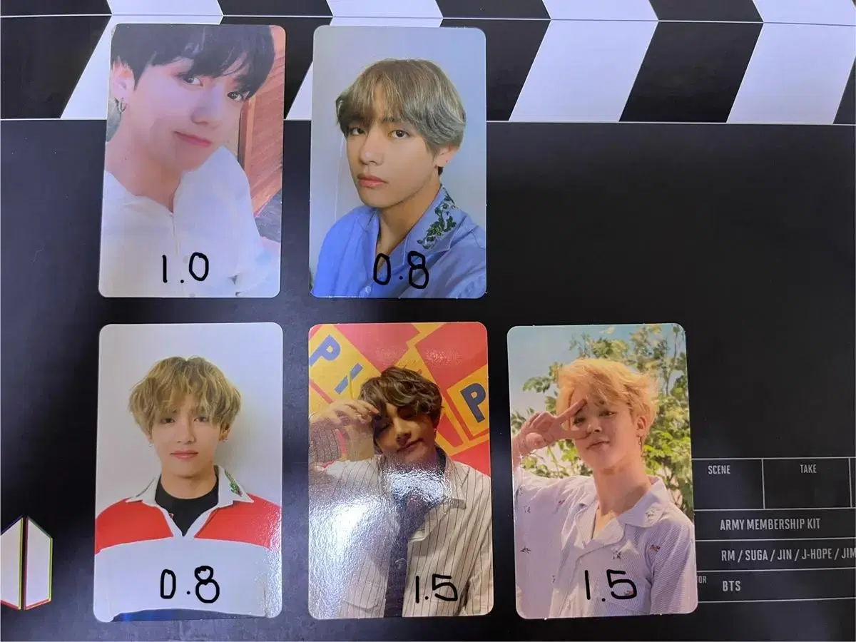 Bangtan Mep of the Soul, Russell Photocard.