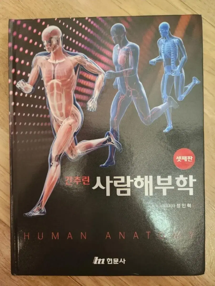 현문사 해부학 전공책