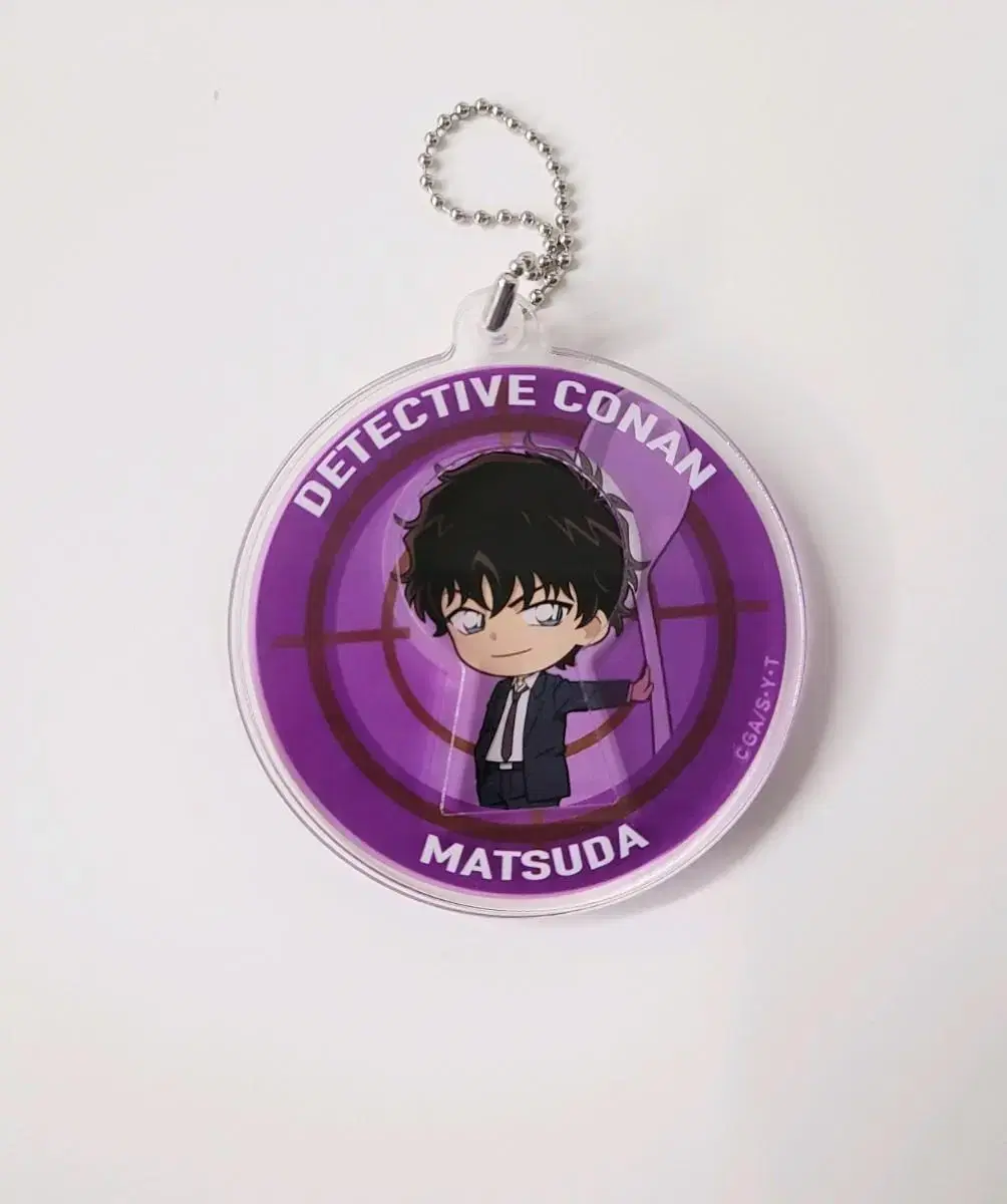 Detective Conan Song Bo Yoon-Matsuda Jin Fei acrylic keyring