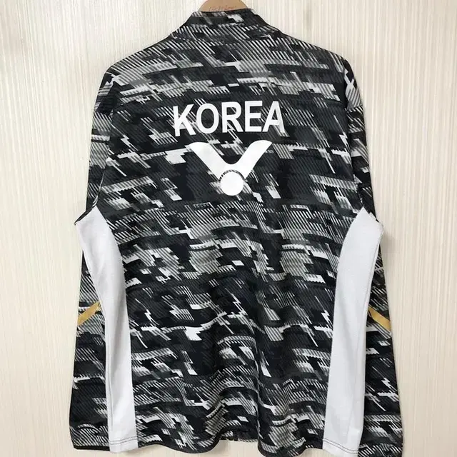 빅터국대 국대KOREA 배드민턴국대 선수실착 트레이닝자켓 XXL