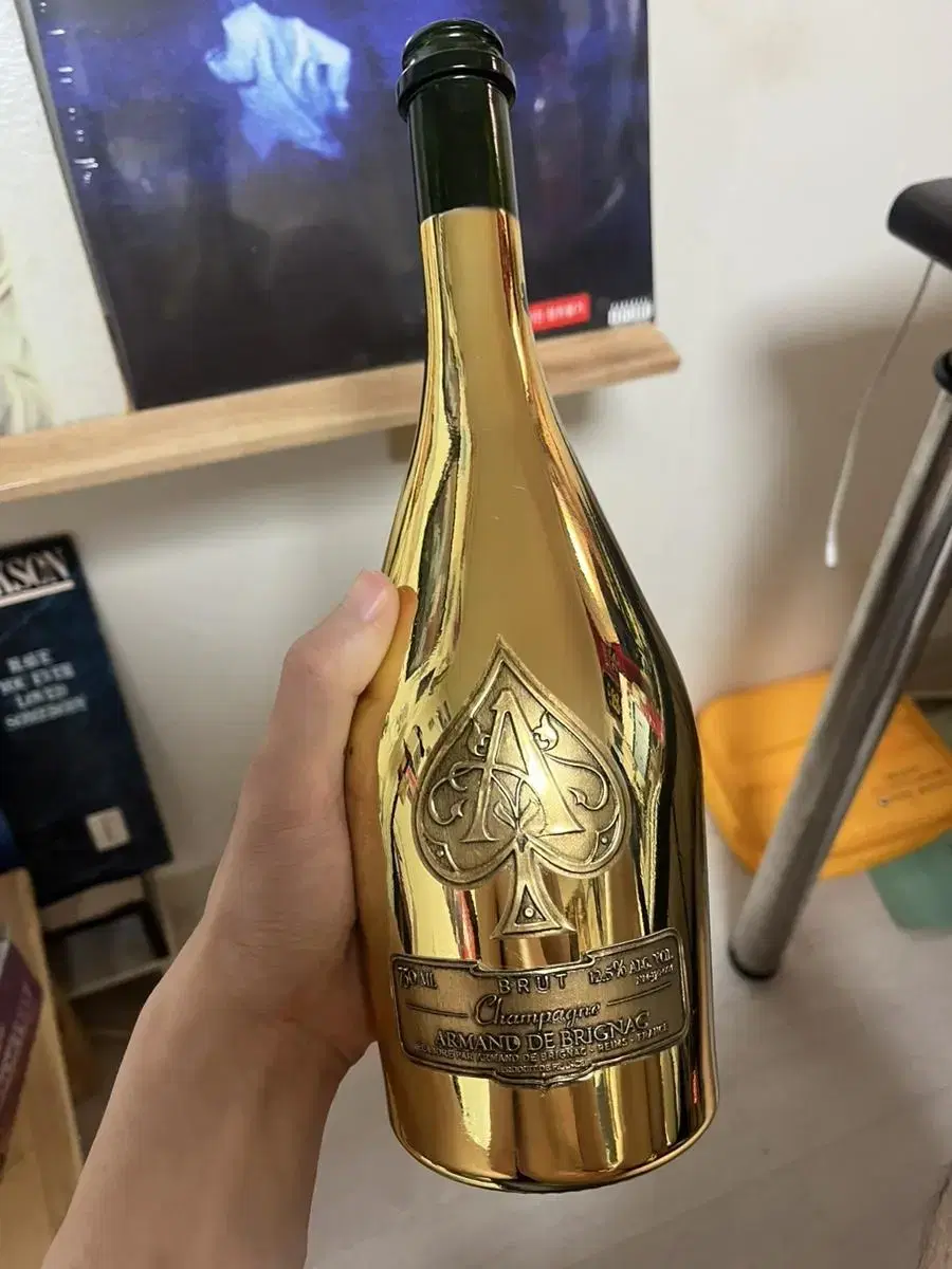 아르망 드 브리냑 브뤼 골드 빈병 Armand de Brignac Bru