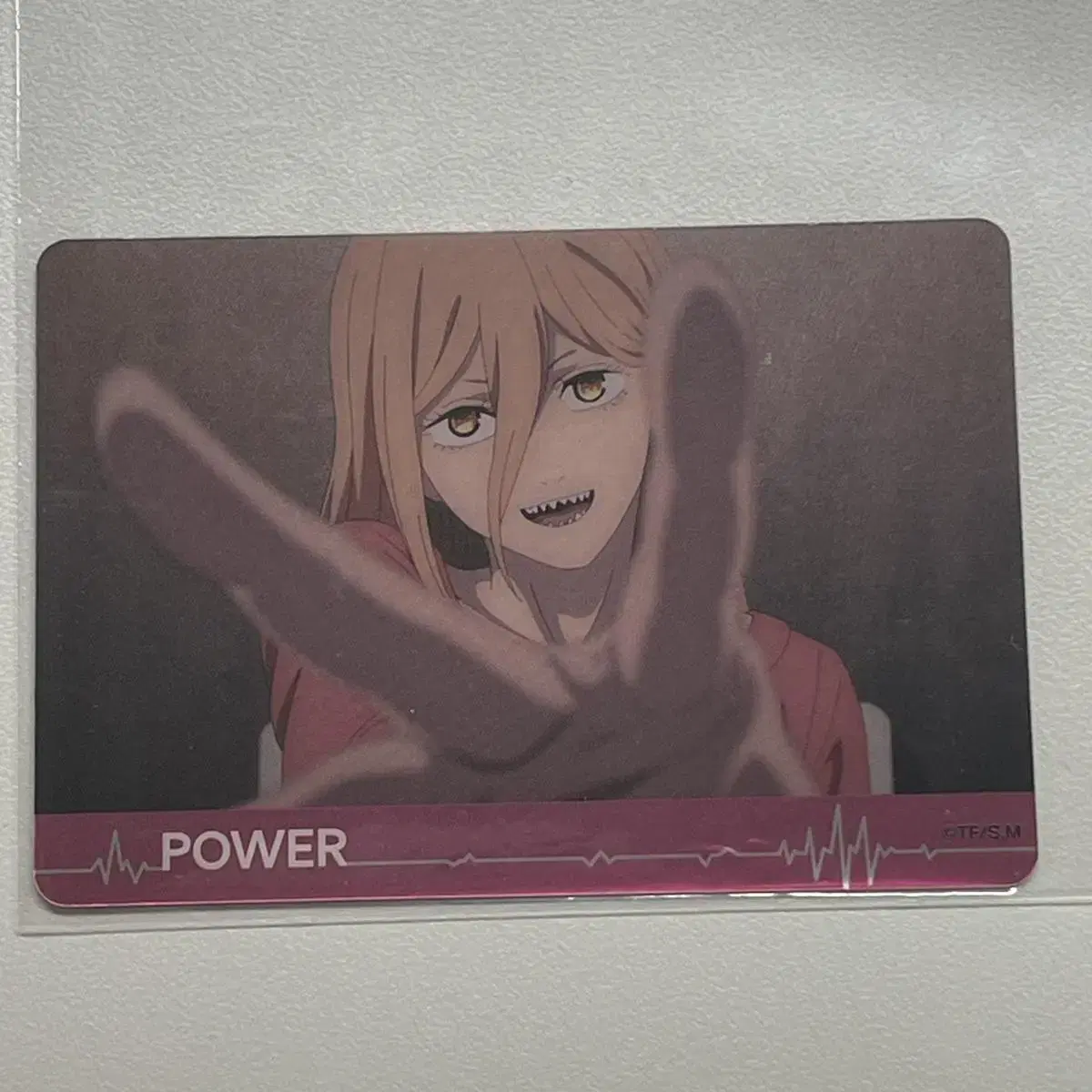 Chainsaw Man Metal Card Collector's Power