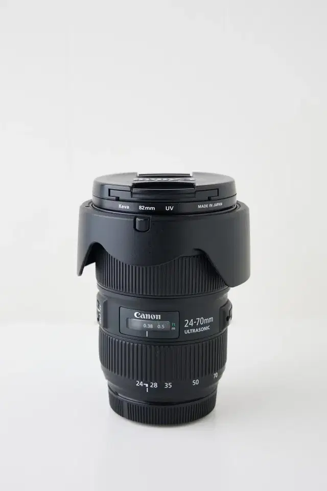 Canon ef 24 - 70 L ii + filter 팝니다.