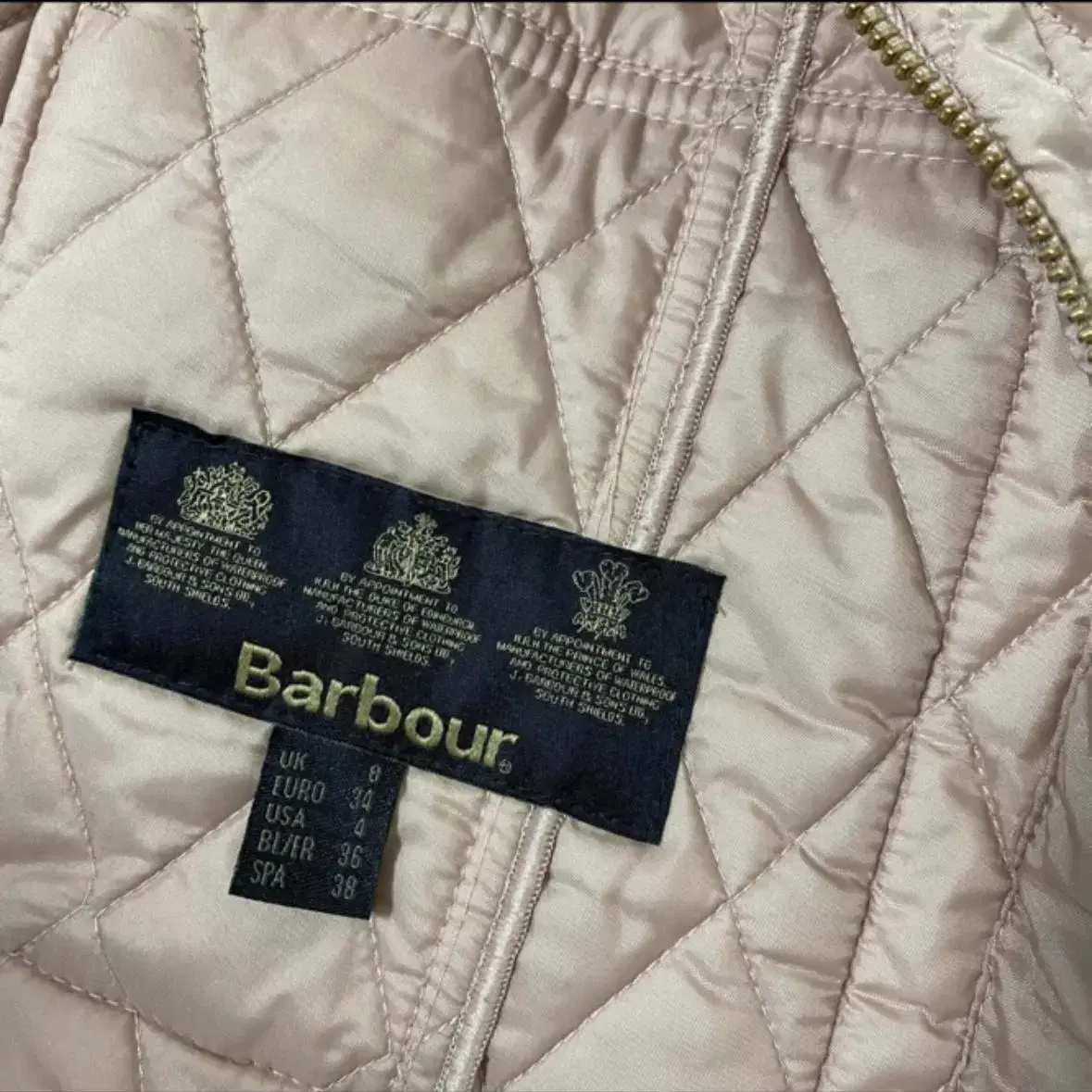 Barbour 퀼팅 자켓(바버 인터네셔날)