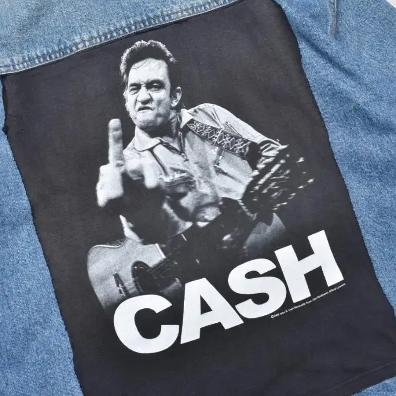 gap 갭 빅사이즈 락밴드 티셔츠 레전드 JOHNNY CASH 데님 청자